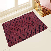 Load image into Gallery viewer, SSHOMEZ Super Soft Cotton Anti Slip Reversible Bath Mat 40x60 cm - Pack of 1 (Brown) - Home Decor Lo