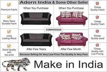 Load image into Gallery viewer, adorn india aspen three seater sofa cum bed (medium grey & black) - Home Decor Lo
