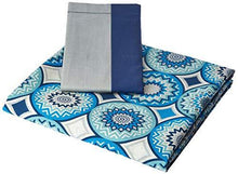 Load image into Gallery viewer, Amazon Brand - Solimo Bubble Bounty 144 TC 100% Cotton Single Bedsheet with 1 Pillow Covers, Blue - Home Decor Lo