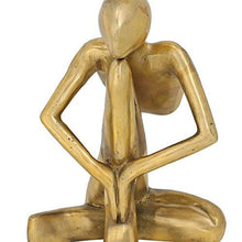 Load image into Gallery viewer, Contemporary Art Human Figurine Sculpture for Home Decor Indian Brass 8 Inch - Home Decor Lo