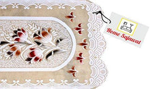 Load image into Gallery viewer, Home Sajawat 3 Seater Sofa Cover Set - Premium Quality Net Fabric Sofa Cover - Home Decor Lo