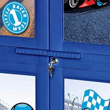 Load image into Gallery viewer, Cello Novelty Big Little Racer Cupboard with 6 Shelves (Matt Finish, Blue) - Home Decor Lo
