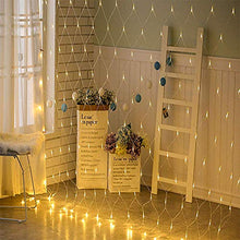 Load image into Gallery viewer, CITRA 300 LED Net Mesh Fairy String Light Still Effect Lighting 10x10 Foot for Diwali Decorationm Backdrop Garden Tree Waterproof - Warm White - Home Decor Lo