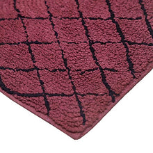 Load image into Gallery viewer, SSHOMEZ Super Soft Cotton Anti Slip Reversible Bath Mat 40x60 cm - Pack of 1 (Brown) - Home Decor Lo