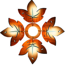Load image into Gallery viewer, US DZIRE - THE BRAND OF LIFESTYLE 406 Hanging Lamp Electric Antique Wooden Ceiling Lights (with Gold Bulb) - Pendant Lamp Night Lamp Living Room,Bedroom,Home Decor,Modern Kitchen (Beige)