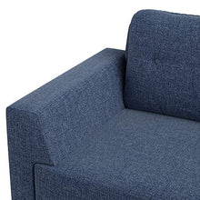 Load image into Gallery viewer, Amazon Brand - Solimo  Alen six Seater RHS L Shape Sofa Set (Blue) - Home Decor Lo