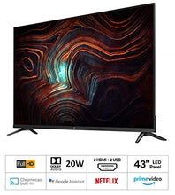 Load image into Gallery viewer, OnePlus 108 cm (43 inches) Y Series Full HD LED Smart Android TV 43Y1 (Black) (2020 Model) - Home Decor Lo