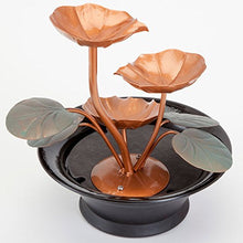 Load image into Gallery viewer, Bits And Pieces As Shown In The Image Indoor Water Lily Water Fountain As Shown In The Image As Shown In The Image - Home Decor Lo