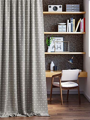 D'Decor Live Beautiful Window Curtain 5 Ft (Pack of 1) - Grey - Home Decor Lo