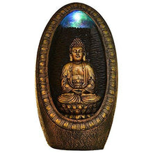 Load image into Gallery viewer, CHRONIKLE Polyresin Decorative Wall Hanging (Golden_47 X 26 X 12 Cm) - Home Decor Lo