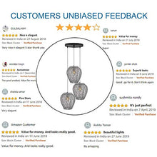 Load image into Gallery viewer, Homesake 60 Watts Chandelier Light, White, Round