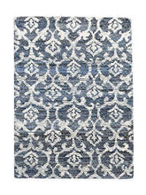 Load image into Gallery viewer, The Rug Republic Handmade Blue/Ivory Krios Carpet - Home Decor Lo