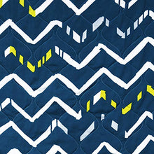 Load image into Gallery viewer, Divine Casa Microfiber Comforter/Blanket/Quilt/Duvet Lightweight, All Weather, Reversible Single Comforter Set of 2, Green and Blue- Abstract (110 GSM) - Home Decor Lo