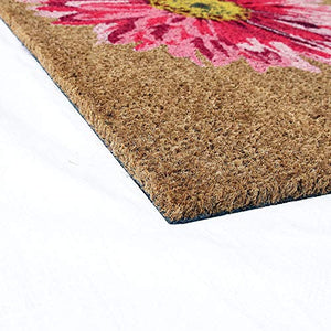 Onlymat Floral Modern Door Mat (Multicolour, Coir Pvc, 60 X 90 Cm) - Home Decor Lo