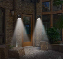 Load image into Gallery viewer, Groeien® Waterproof Bright Solar Wireless Security Motion Sensor 20 LED Night Light for Outdoor/Garden Wall (Black)(Pack of 2) - Home Decor Lo
