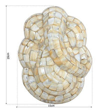 Load image into Gallery viewer, EarthenMetal Handcrafted Mosaic Decorated Ganesha Shaped Glass Wall Lamp - Home Decor Lo