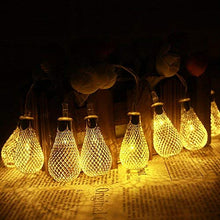 Load image into Gallery viewer, PESCA Decorative String Lights Metal Drop 3 Meter 16 Led Decoration Lights Warm White (Yellow) - Home Decor Lo