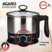 Load image into Gallery viewer, AGARO Esteem Multi Kettle 1.2L - Home Decor Lo