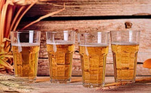 Load image into Gallery viewer, Ash & Roh® Water Glasses Tumbler Drinking Glasses for Juice Beer and Cocktail, Dishwasher Safe- 400 ml (4) - Home Decor Lo