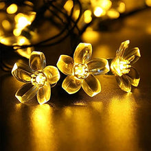 Load image into Gallery viewer, 20 Flower LED Curtain String Window Lights