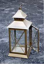 Load image into Gallery viewer, Aadit Crreation Hanging Moroccon Lanterns for Decorations (Golden Lantern) - Home Decor Lo