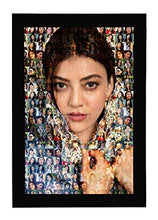 Load image into Gallery viewer, Ak Creations Wood Personalized Mosaic Photo Frame (Black, 12x18 Inch) - Home Decor Lo