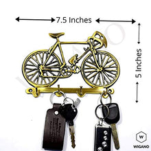 Load image into Gallery viewer, WIGANO Brass Made Cycle Key Holder Key Stand for Home & Office - Home Decor Lo