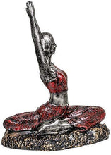Load image into Gallery viewer, TIED RIBBONS Yoga Lady Statue Showpiece Garden Decoration Items for Outdoor Balcony Lounge (25 X 31.5 cm, L X H) - Home Decor Lo