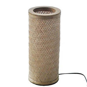 KraftInn Decorative Bamboo Table Lamp - Home Decor Lo