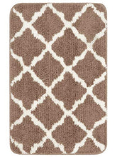 Load image into Gallery viewer, Saral Home Soft Anti Slip Microfiber Bathmat Set of 2Pc -45x70 cm, Beige - Home Decor Lo