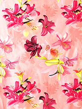 Load image into Gallery viewer, Home Sizzler 3D Flower Polyester 5 ft Window Curtain (Pink) -2 Pieces - Home Decor Lo