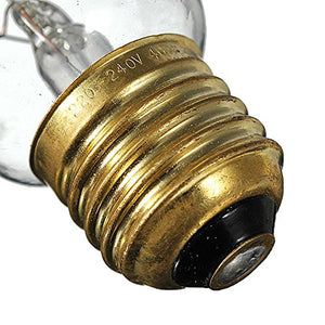 Homesake® Edison Bulbs Tungsten Filament Antique Glass Light Bulbs Vintage Base E27 Bulb Yellow Light for Living Room, Home, Bedroom, Hall Jhumar Decorative Lighting - Pack of 2 - Home Decor Lo