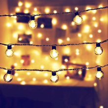 Load image into Gallery viewer, PragAart PVC Globe LED Warm White Fairy Light for Decoration - Home Decor Lo