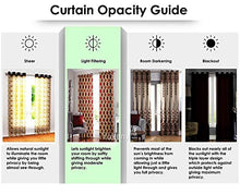 Load image into Gallery viewer, YUKANY 1 Piece Solid Eyelet Long Crush Polyster Home & Living Room Window Curtains - 5 Feet, Baby Pink - Home Decor Lo