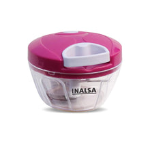 Load image into Gallery viewer, Inalsa Chop-it Handy Chopper, 400 ml (Cherry Red/White) - Home Decor Lo