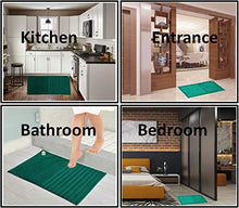 Load image into Gallery viewer, Yellow Weaves Microfiber Anti Slip Bath Mat, 40 X 60 cm, Color : Green - Home Decor Lo