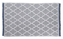 Load image into Gallery viewer, Braids Premium chennille Living Room Carpet,Area Rug,durries- 4.5 ft x 6 feet,Multicolor (Grey) - Home Decor Lo
