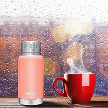 Load image into Gallery viewer, Milton Elfin 160 Thermosteel Hot and Cold Water Bottle, 160 ml, Peach - Home Decor Lo