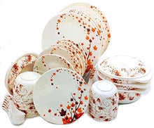Load image into Gallery viewer, Smart Dinning Melamine Dinner Set - 40 Pieces, White - Home Decor Lo
