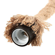 Load image into Gallery viewer, Quace Head Vintage Hemp Rope Pendant Light Fixture (110V-220V, Brown, 1m) - 4 Units - Home Decor Lo