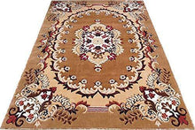Load image into Gallery viewer, Sweet Homes Acrylic Hand Carved Machine Made Carpet, 5x7 ft (Gold) - Home Decor Lo