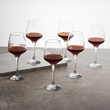 Load image into Gallery viewer, Ash & Roh Red Wine Glasses Crystal Clear Tableware Glass Pack of 4, 350 ml - Home Decor Lo