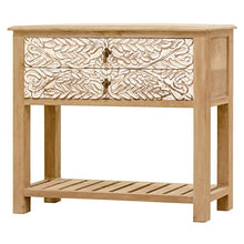 Load image into Gallery viewer, The Attic French Console Table (Natural and White)