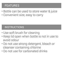 Load image into Gallery viewer, Milton Aqua 1000 Stainless Steel Water Bottle, 930 ml, Silver - Home Decor Lo