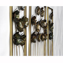 Load image into Gallery viewer, 3 pcs Unique Art Flower Design Metal Wall Hanging Decorative Wall Art Sculptures - Home Decor Lo