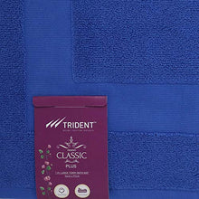 Load image into Gallery viewer, Trident Classic Plus Terry Cotton Bath Mat - 2300 GSM- Super Absorbent & Soft, Easy Care- for Bathroom, Door Mat (Set of 1, Palace Blue) - Home Decor Lo