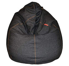 Load image into Gallery viewer, Couchette® Bean Bag XXL Cover in Denim Blue (Without Fillers) - Home Decor Lo