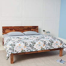 Load image into Gallery viewer, Wakefit Siliconised Microfibre Cotton Printed Reversible Comforter, Single (Leafy, 220GSM) - Home Decor Lo