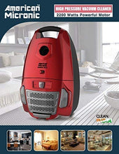 Load image into Gallery viewer, American Micronic- AMI-VCC-2200WDx-2200 Watts Imported Dry Vacuum Cleaner (Red) - Home Decor Lo