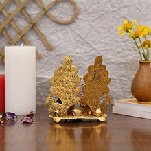 Load image into Gallery viewer, Collectible India Laxmi Ganesh Set Idol Showpiece Diya Oil Lamp for Puja Deepak - Metal Lakshmi Ganesha Statue Idol Murti for Home Pooja Temple Decor